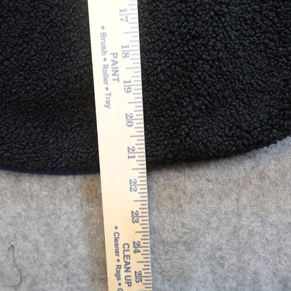 Tuckernuck Jacket Womens Medium Black Blue Sport Lawrence Sherpa Fleece Zip Up - Picture 8 of 11